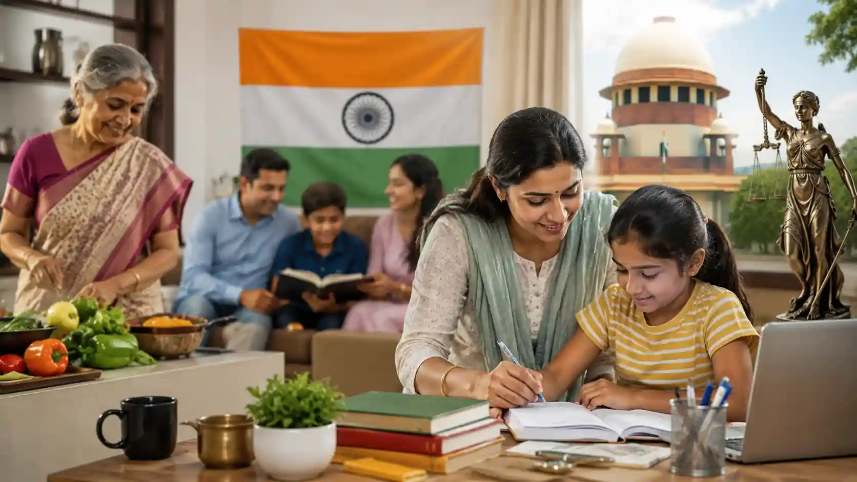महिलाओं को ‘होममेकर’ नहीं ‘नेशन बिल्डर’ कहें: सुप्रीम कोर्ट ने बताया क्यों अमूल्य है उनका योगदान - Uncategorized