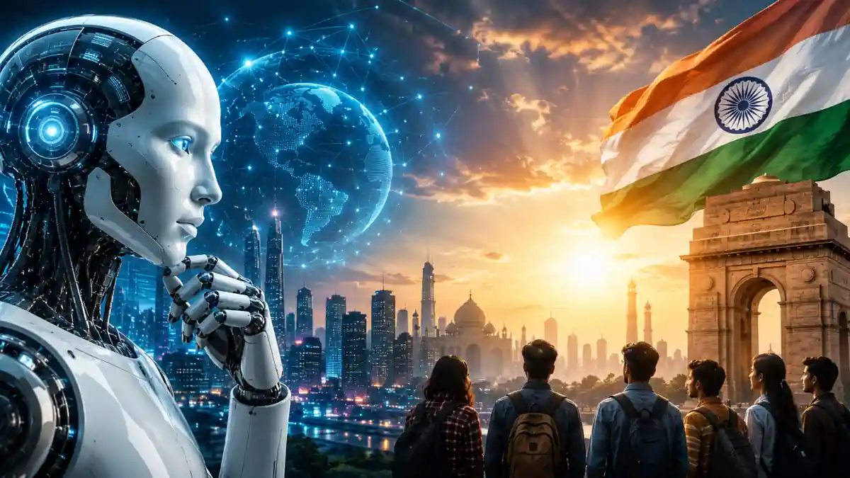 AI क्रांति 2026: क्या आर्टिफिशियल इंटेलिजेंस नौकरियां खत्म करेगा या भारत के लिए खोलेगा करोड़ों नए अवसर? - Uncategorized